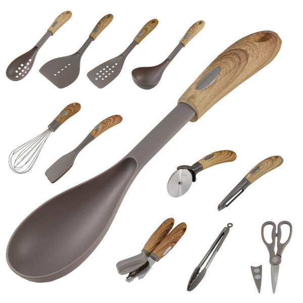 StudioCuisine 12Piece Kitchen Starter Utensil Set & Reviews Wayfair